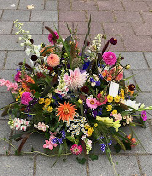 Rouwboeket laten maken Drenthe bloemen